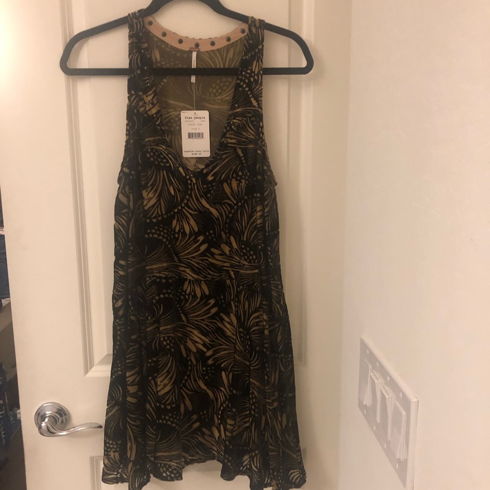 Free people women’s tunic mini dress size small new with tags